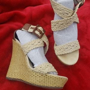 Etc! Espadrille Wedge Sandals
